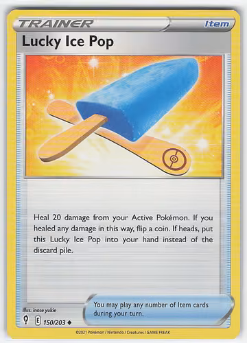 Lucky Ice Pop — Evolving Skies · #150 · Englisch, Vorderseite