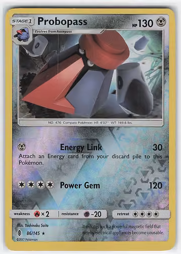 Probopass — Guardians Rising · #86 · Englisch, Vorderseite