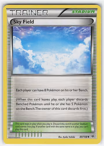 Sky Field — Roaring Skies · #89 · Englisch, Vorderseite