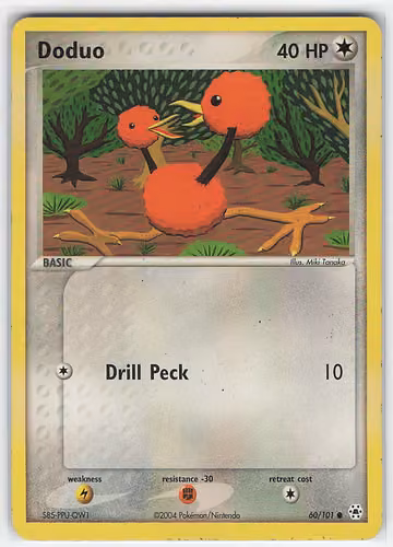 Doduo — Hidden Legends · #60 · Englisch, Vorderseite