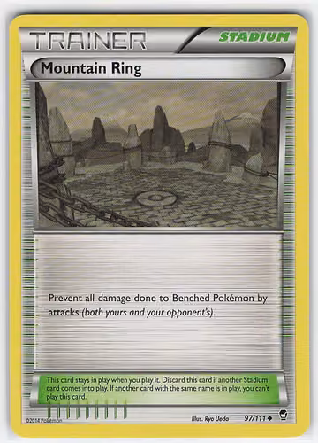 Mountain Ring — Furious Fists · #97 · Englisch, Vorderseite