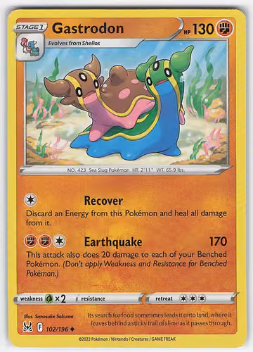 Gastrodon — Lost Origin · #102 · Englisch, Vorderseite