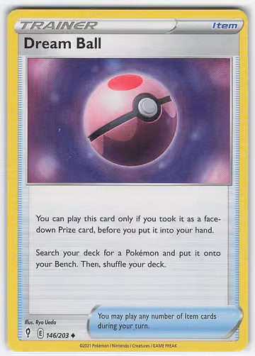 Dream Ball — Evolving Skies · #146 · Englisch, Vorderseite