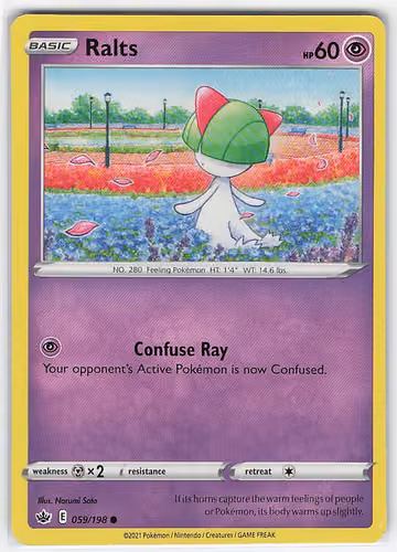 Ralts — Chilling Reign · #59 · Englisch, Vorderseite