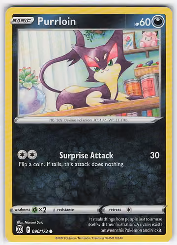 Purrloin — Brilliant Stars · #90 · Englisch, Vorderseite