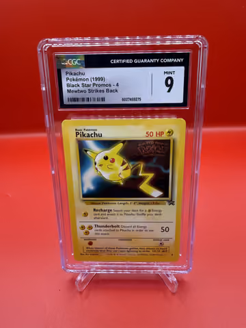 Pikachu — Wizards Black Star Promos · #4 · Englisch, Vorderseite