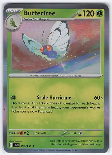 Butterfree — Journey Together · #3 · Englisch, Vorderseite