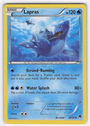 Lapras — BREAKpoint · #28 · Englisch, Vorderseite