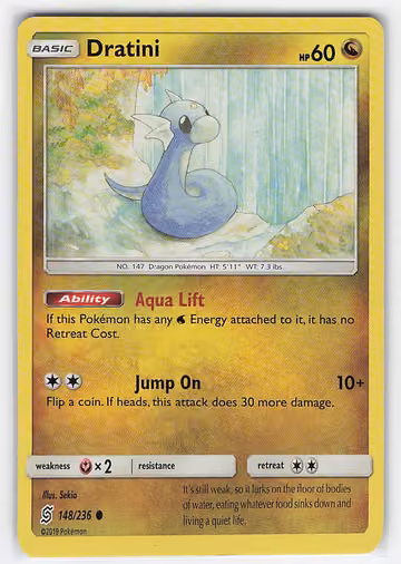 Dratini — Unified Minds · #148 · Englisch, Vorderseite