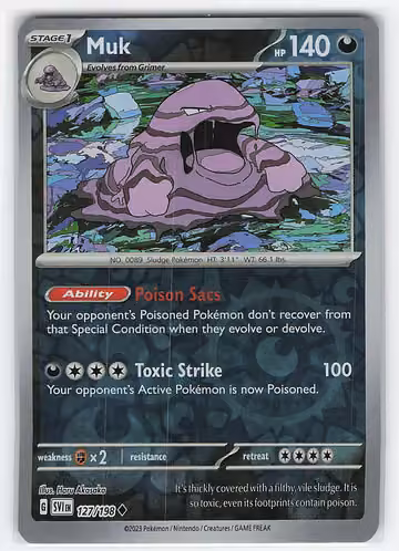 Muk — Scarlet & Violet · #127 · Englisch, Vorderseite