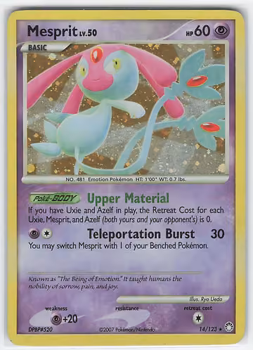 Mesprit — Mysterious Treasures · #14 · Englisch, Vorderseite