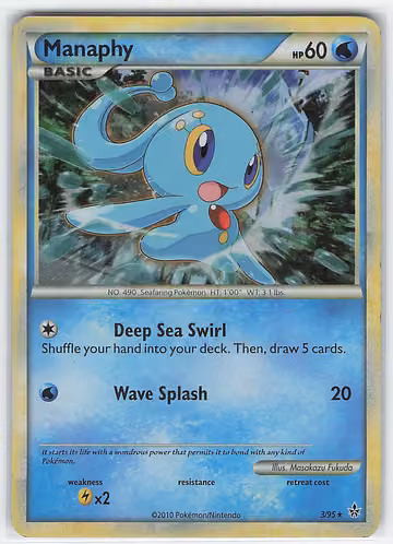 Manaphy — Unleashed · #3 · Englisch, Vorderseite