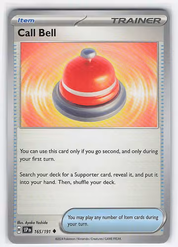 Call Bell — Surging Sparks · #165 · Englisch, Vorderseite