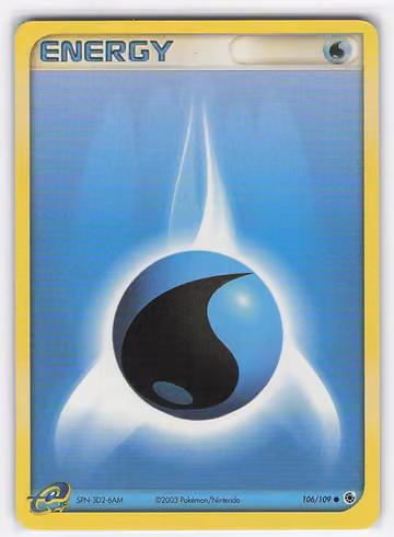 Water Energy — Ruby & Sapphire · #106 · Englisch, Vorderseite