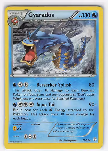 Gyarados — Generations · #23 · Englisch, Vorderseite
