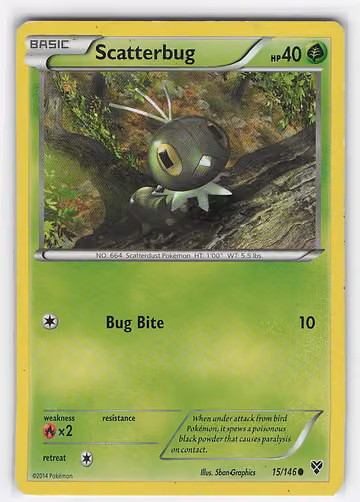 Scatterbug — XY · #15 · Englisch, Vorderseite