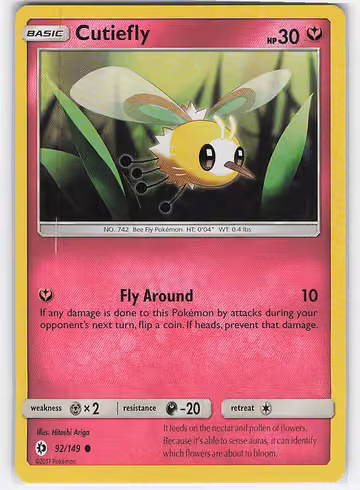 Cutiefly — Sun & Moon · #92 · Englisch, Vorderseite