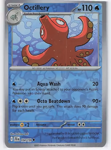 Octillery — Journey Together · #34 · Englisch, Vorderseite