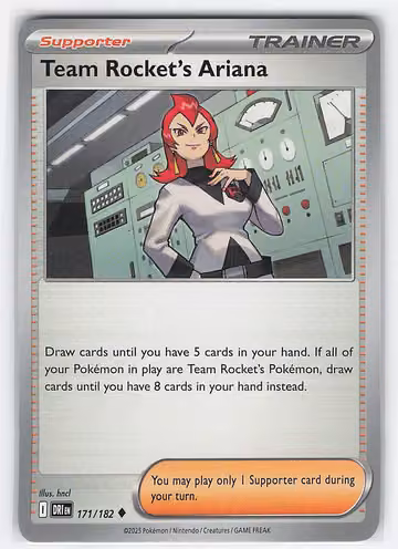 Team Rocket's Ariana — Destined Rivals · #171 · Englisch, Vorderseite