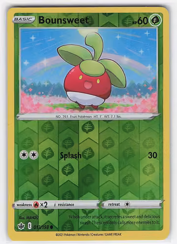 Bounsweet — Chilling Reign · #13 · Englisch, Vorderseite