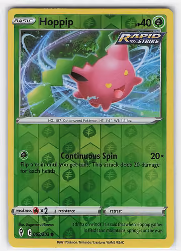 Hoppip — Evolving Skies · #2 · Englisch, Vorderseite