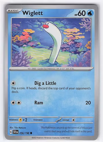 Wiglett — Scarlet & Violet · #56 · Englisch, Vorderseite