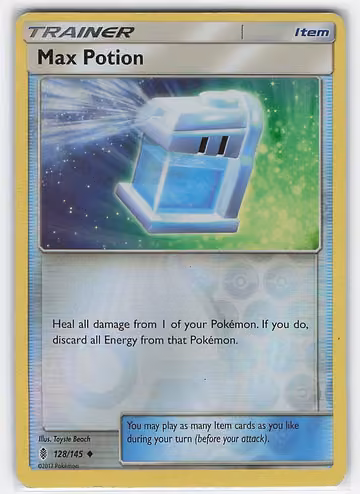 Max Potion — Guardians Rising · #128 · Englisch, Vorderseite