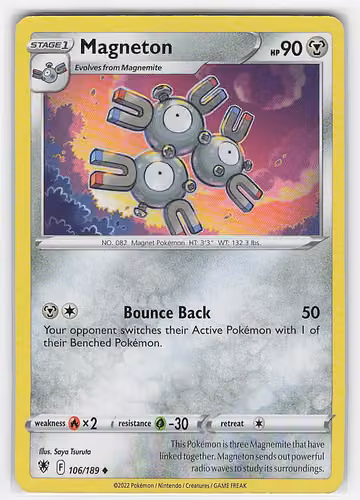 Magneton — Astral Radiance · #106 · Englisch, Vorderseite
