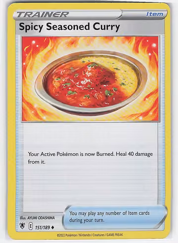 Spicy Seasoned Curry — Astral Radiance · #151 · Englisch, Vorderseite