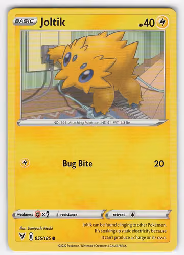 Joltik — Vivid Voltage · #55 · Englisch, Vorderseite