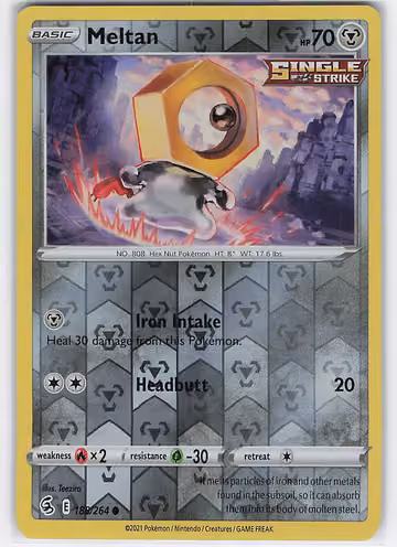 Meltan — Fusion Strike · #188 · Englisch, Vorderseite