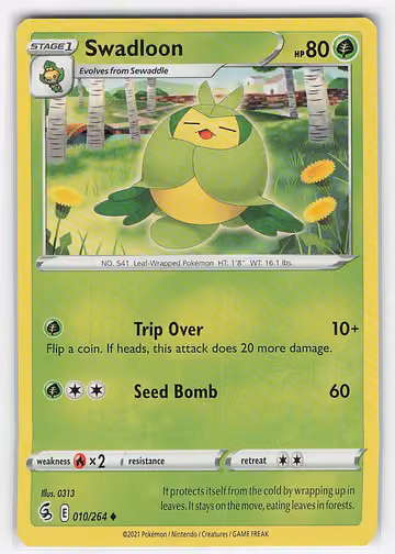 Swadloon — Fusion Strike · #10 · Englisch, Vorderseite