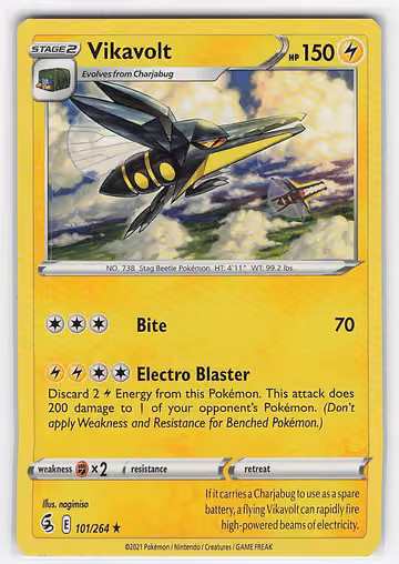 Vikavolt — Fusion Strike · #101 · Englisch, Vorderseite