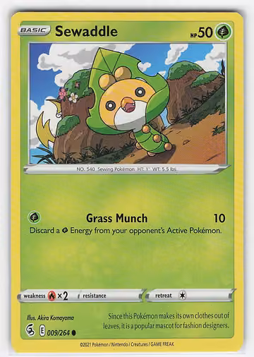 Sewaddle — Fusion Strike · #9 · Englisch, Vorderseite