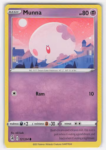 Munna — Fusion Strike · #121 · Englisch, Vorderseite