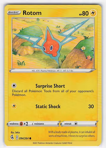 Rotom — Fusion Strike · #94 · Englisch, Vorderseite