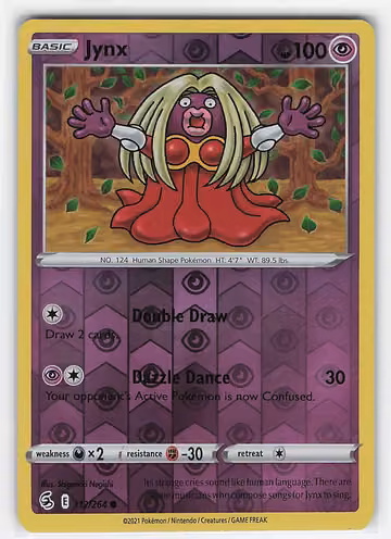 Jynx — Fusion Strike · #112 · Englisch, Vorderseite