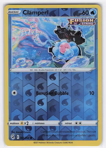 Clamperl — Fusion Strike · #65 · Englisch, Vorderseite