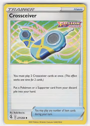 Crossceiver — Fusion Strike · #231 · Englisch, Vorderseite