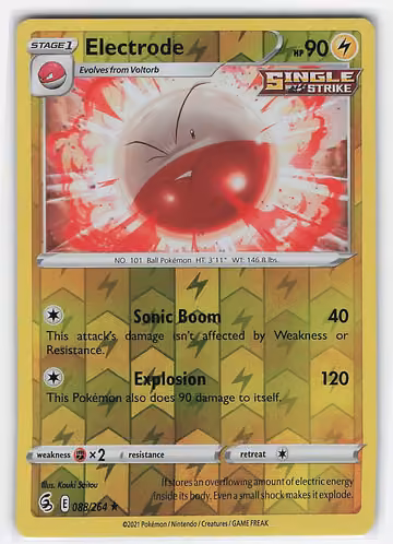Electrode — Fusion Strike · #88 · Englisch, Vorderseite