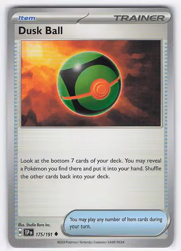 Dusk Ball — Surging Sparks · #175 · Englisch, Vorderseite
