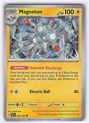 Magneton — Surging Sparks · #59 · Englisch, Vorderseite