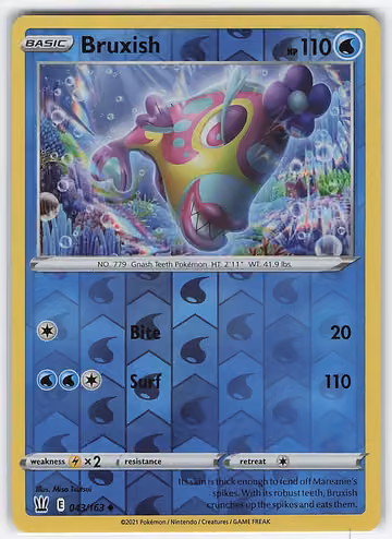 Bruxish — Battle Styles · #43 · Englisch, Vorderseite