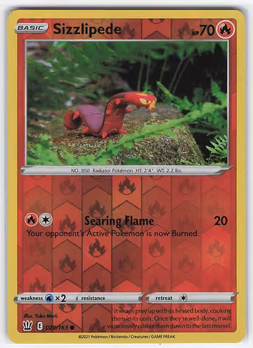 Sizzlipede — Battle Styles · #29 · Englisch, Vorderseite
