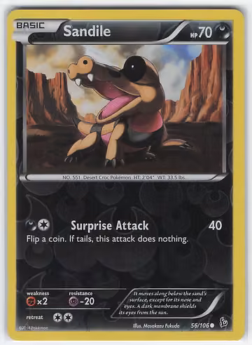 Sandile — Flashfire · #56 · Englisch, Vorderseite