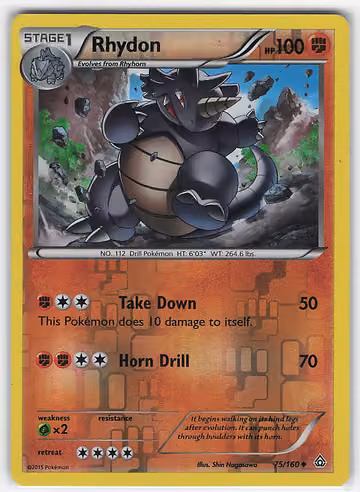Rhydon — Primal Clash · #75 · Englisch, Vorderseite