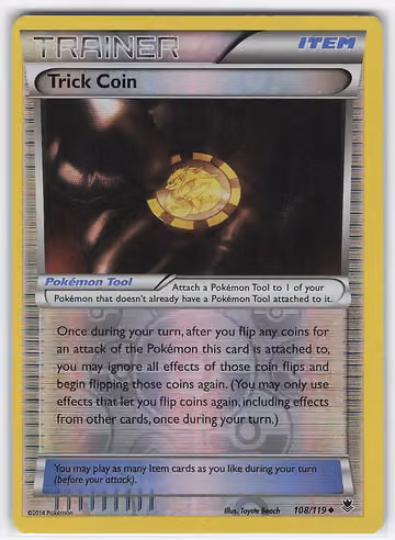 Trick Coin — Phantom Forces · #108 · Englisch, Vorderseite