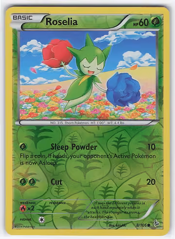 Roselia — Flashfire · #8 · Englisch, Vorderseite