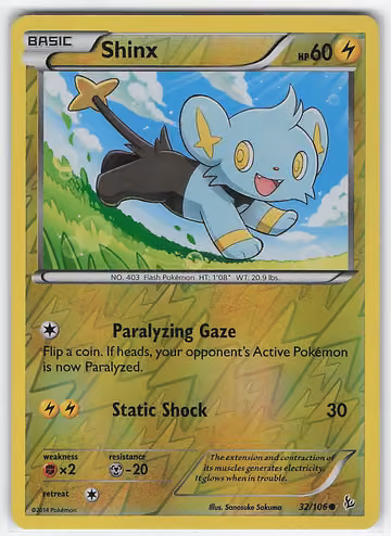 Shinx — Flashfire · #32 · Englisch, Vorderseite