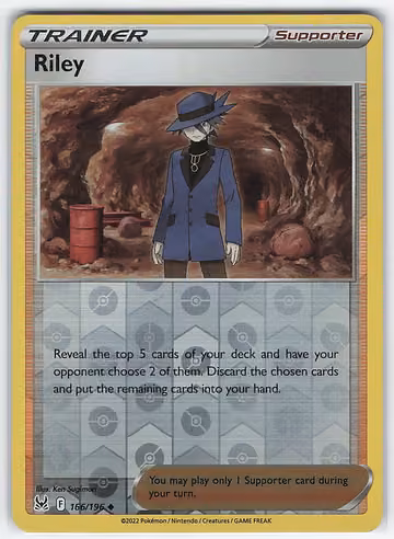 Riley — Lost Origin · #166 · Englisch, Vorderseite